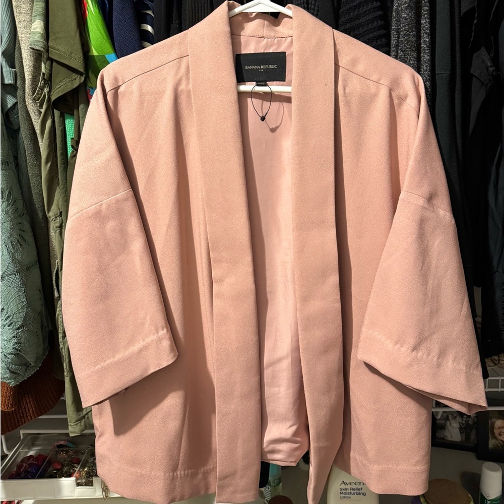 Banana Republic Blush Pink Jacket - M